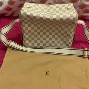 Naviglio Handbag Damier Ebene Messenger Bag